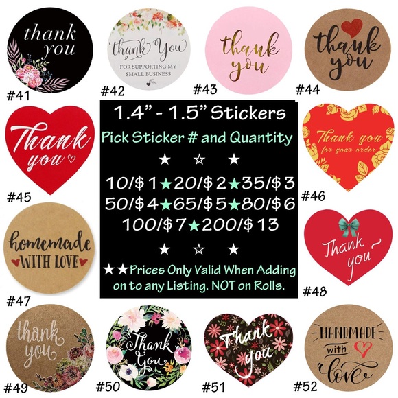 50 - 10X13 & 6X9 Holiday Mix Poly Mailer Combo - Picture 6 of 10